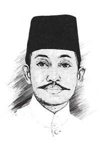 Sumber gambar: "H.O.S. Tjokroaminoto", oleh juniawandahlan, diakses dari https://kebudayaan.kemdikbud.go.id/h-o-s-tjokroaminoto/. Hak Cipta sepenuhnya milik juniawandahlan. Digunakan untuk tujuan edukasi dan ilustrasi sejarah.