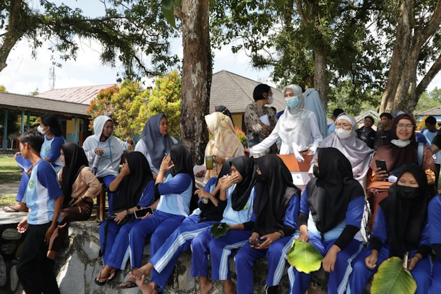 Contoh Amanat Pembina Upacara Hardiknas 2025. Foto hanya ilustrasi. Sumber foto: Unpslash/Fajar