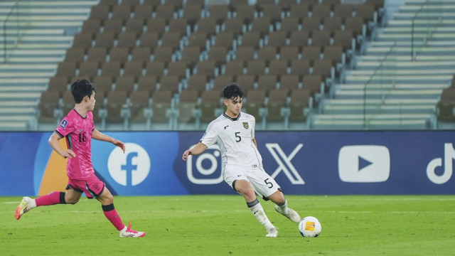 Mat Baker saat membela Timnas Indonesia U-17 di Piala Asia U-17 2025. Foto: Dok. PSSI