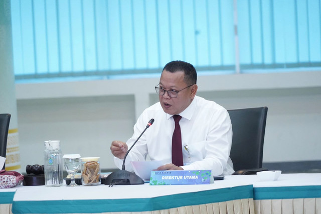 Dirut Bank Kalbar, Rokidi. Bank Kalbar kembali catatkan kinerja yang mengesankan di catur wulan I 2025. Foto: Dok. Bank Kalbar