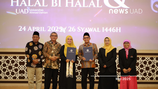 Penandatanganan MoA MM FEB Universitas Ahmad Dahlan (UAD) dan Puskopsyah DIY (Dok. Humas UAD)