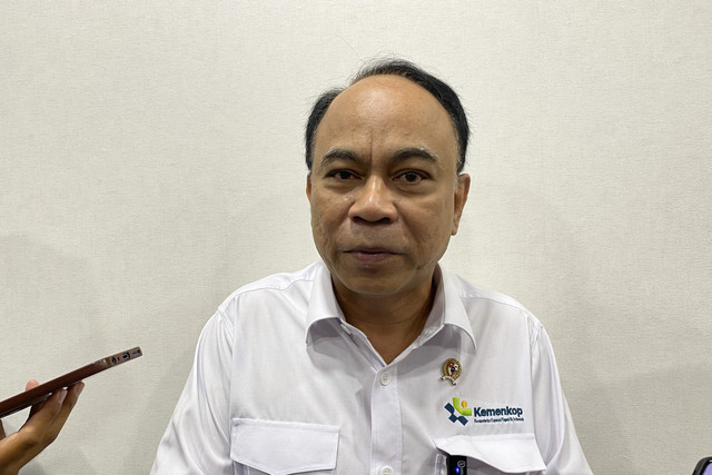 Menteri Koperasi (Menkop) Budi Arie Setiadi di Kantor Kemenko Pangan, Jakarta, Jumat (2/5/2025). Foto: Muhammad Fhandra Hardiyon/kumparan