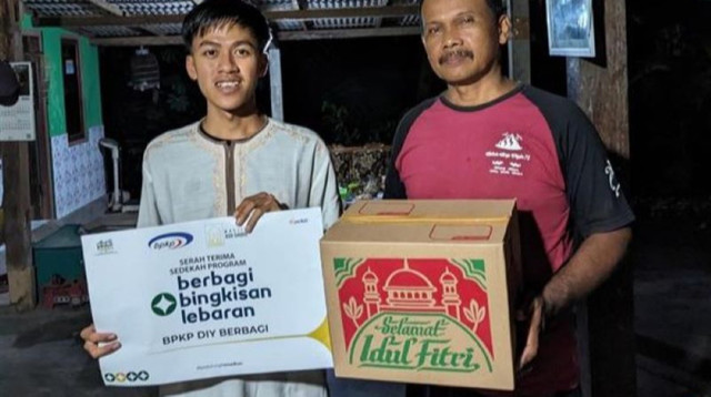 BPKP Bersama DT Peduli Yogyakarta Berbagi 20 Paket Bingkisan Lebaran untuk Dhuafa dan Lansia (Sumber : DT Peduli)