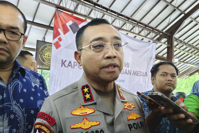Kapolda DIY Irjen Pol Anggoro Sukartono, Jumat (2/5/2025). Foto: Arfiansyah Panji Purnandaru/kumparan