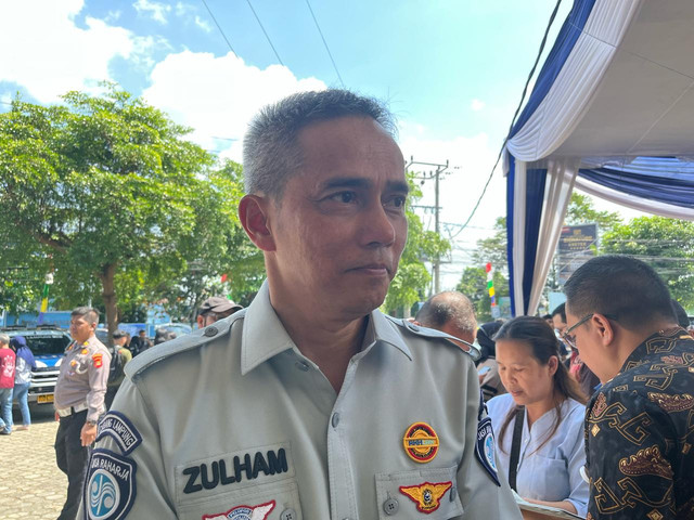 Kepala PT. Jasa Raharja cabang Lampung, Muhammad Zulham Pane | Foto : Eka Febriani / Lampung Geh