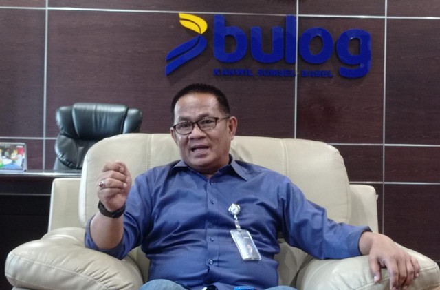 Pimpinan Bulog Wilayah Sumsel Babel, Heriswan. Foto : Abdullah Toriq/Urban Id