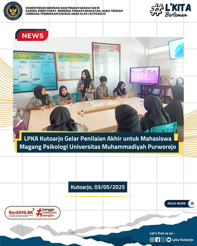 Dok Humas LPKA Kutoarjo