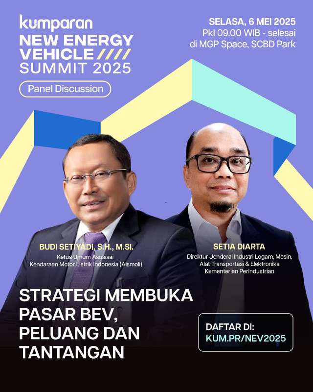 kumparan New Energy Vehicle (NEV) Summit 2025. Foto: kumparan