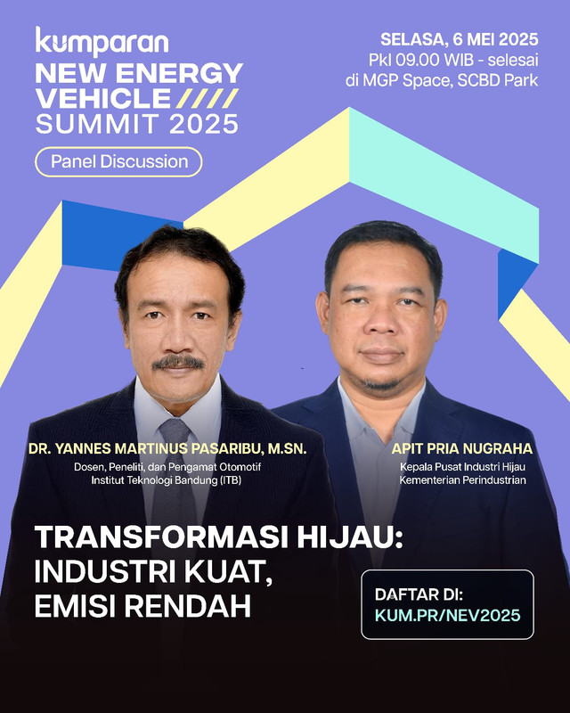 kumparan New Energy Vehicle (NEV) Summit 2025. Foto: kumparan