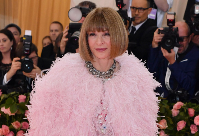 Pemimpin redaksi Vogue Amerika, Anna Wintour. Foto: Angela Weiss/AFP