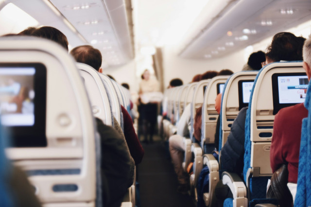 Turbulensi adalah. Foto hanya ilustrasi. Sumber: Unsplash/Suhyeon Choi