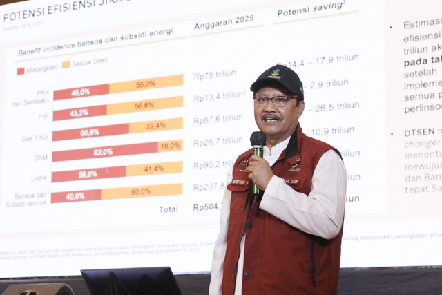 Mensos Saifullah Yusuf atau akrab disapa Gus Ipul saat berdialog dengan pilar-pilar sosial Kabupaten Temanggung, Kabupaten Magelang dan Kota Magelang di Gedung Sasana Budaya, Temanggung, Jawa Tengah, Minggu (4/5/2025). Foto: Kemensos RI