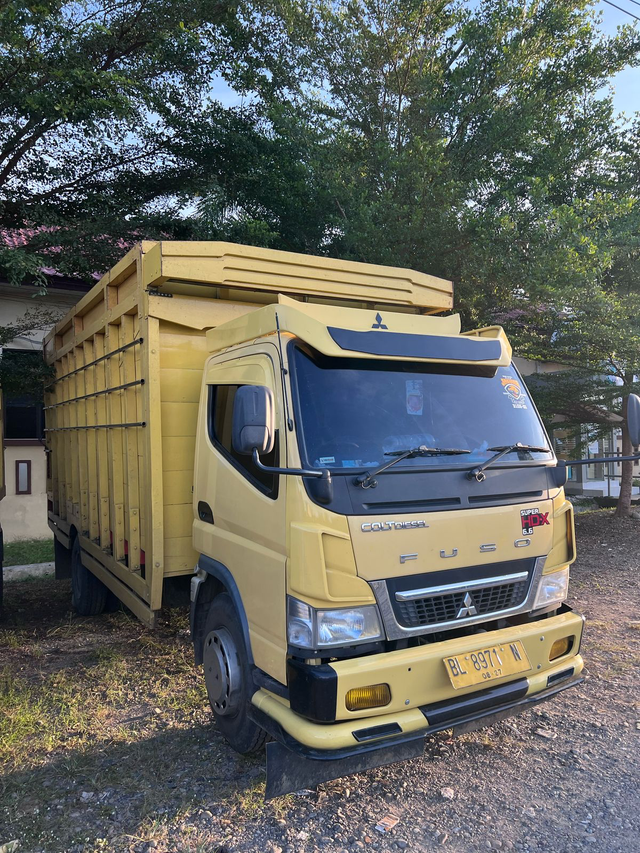 Penampakan truk yang tabrak motor scoopy di Aceh. Dok Ditlantas Polda Aceh.