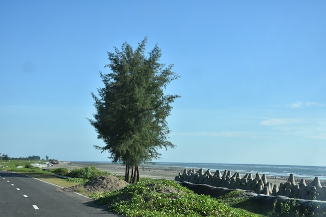 Pantai di Tangerang. Foto hanyalah ilustrasi, bukan tempat yang sebenarnya. Sumber: Unsplash/John Jyotish Baroi