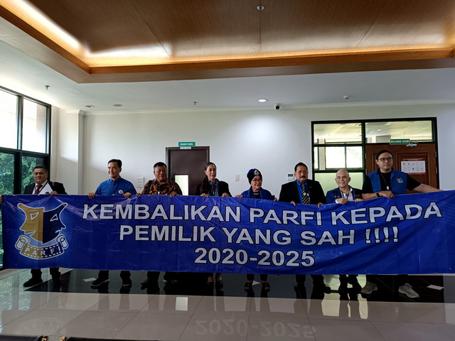 Gugatan PB PARFI terhadap Kemenkumham, di PTUN Jakarta Utara, Senin (5/5/2025). Foto: Giovanni/kumparan