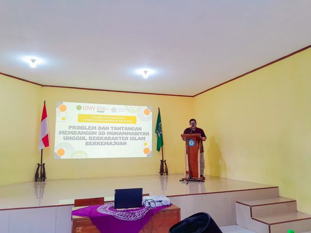 UMY Dampingi SD Muhammadiyah Blunyah Sleman Perkuat Pendidikan Karakter