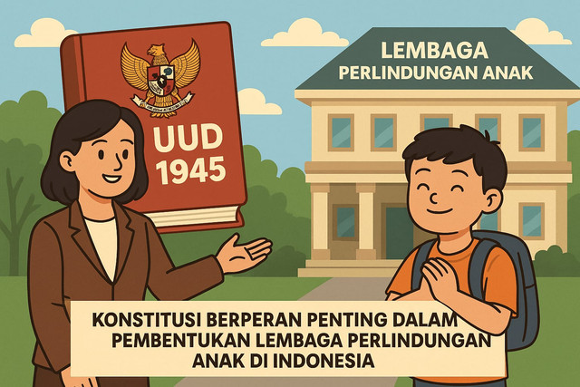 Ilustrasi kerjasama Konstitusi dan KPAI I doc : pibadi