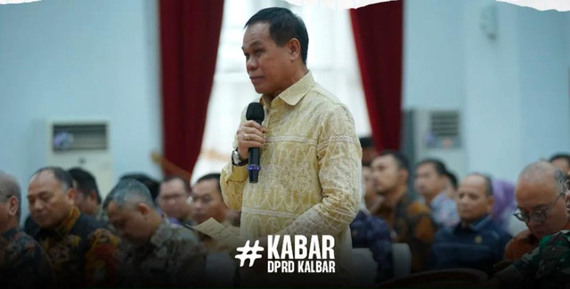 Wakil Ketua DPRD Kalbar, Prabasa Anantatur. Foto: Dok, DPRD Kalbar