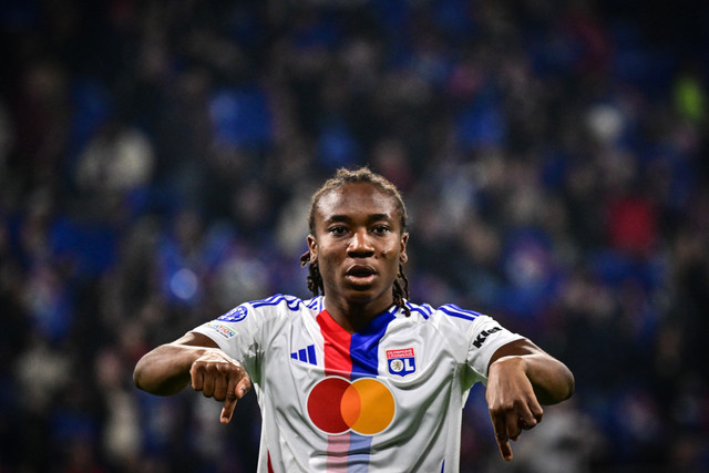 Melchie Dumornay, gelandang andalan Olympique Lyonnais (Lyon). Foto: AFP/Olivier Chassignole