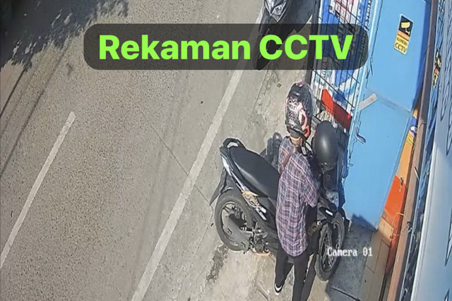 Tesangka Pencurian Sepeda Motor di Jakarta Utara. Foto: Istimewa