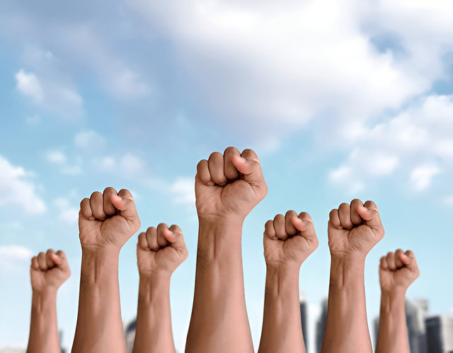Ilustrasi aksi demonstrasi. Foto: Doers/Shutterstock