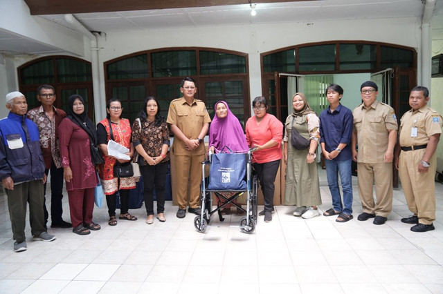 Program JPS yang dijalankan Pemerintah Kabupaten Sleman dan diawasi Komisi C DPRD Sleman. Foto: Dok. Dinsos Sleman