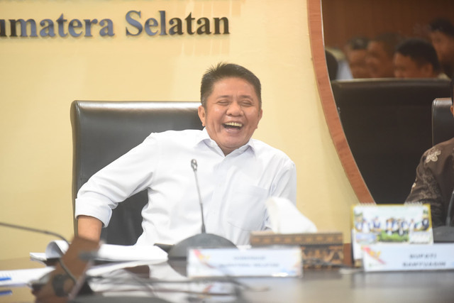 Gubernur Sumsel Herman Deru. Foto : Humas Pemprov Sumsel