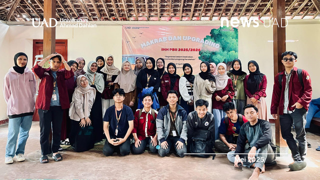 Upgrading dan Makrab IMM PBII Universitas Ahmad Dahlan (UAD) (Foto IMM PBII UAD)