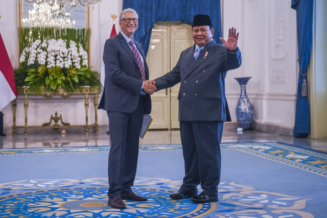 Profil Bill Gates, Foto: Galih Pradipta/ANTARA FOTO