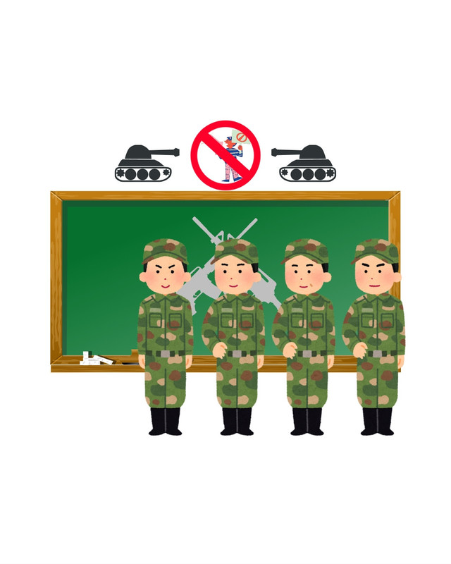 foto istimewa penulis ilustrasi tentang pendidikan berbasis militer