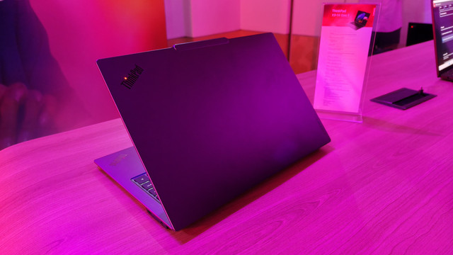 Lenovo ThinkPad X9 Aura Edition. Foto: Muhammad Fikrie/kumparan