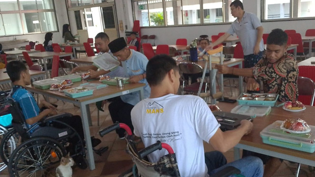 Penghuni asrama STIS Bogor sebagian adalah penyandang disabilitas. Foto: Dok. Istimewa
