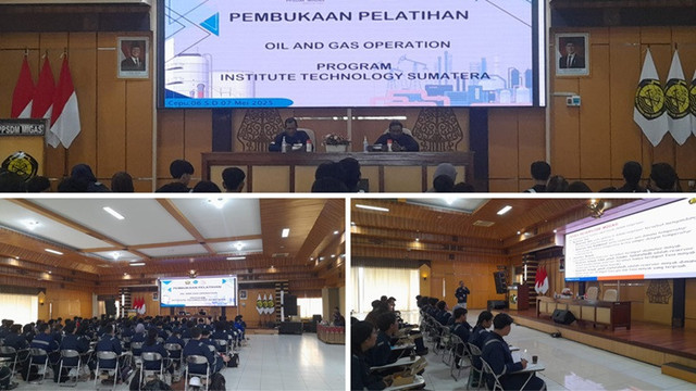 PPSDM Migas Bekali Mahasiswa Itera dengan Pelatihan Komprehensif Operasi Migas. (Dok. Humas PPSDM Migas)