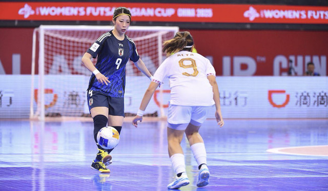 Tim Futsal Putri vs Jepang di Piala Asia. Foto: Dok. FFI