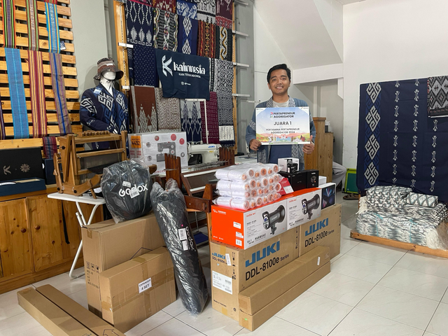 Kaninnesia yang mendapatkan hibah alat teknologi tepat guna dari pertamina setelah menjadi pemenang Pertamina UMK Academy 2024. Foto: Dok. Pertamina