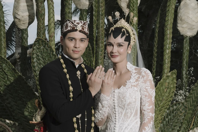 Pernikahan Luna Maya-Maxime Bouttier. Foto: Iluminen