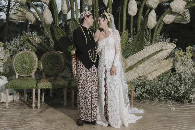 Pernikahan Luna Maya-Maxime Bouttier. Foto: Iluminen