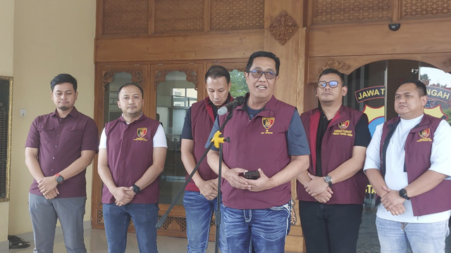 Direktur Tindak Pidana Umum (Dirtipidum) Bareskrim Polri, Brigjen Pol Djuhandhani Rahardjo Puro, di Polresta Surakarta, Jawa Tengah. Foto: Dok. kumparan