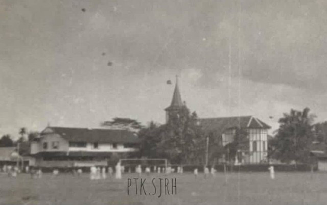 Potret Keboen Sejoek Pontianak pada tahun 1972. Foto: Dok. Instagram @pontianaksejarah