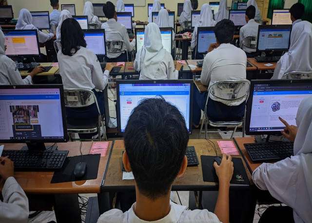 Ilustrasi ujian ASPD. Foto: SMPN 9 Yogyakarta