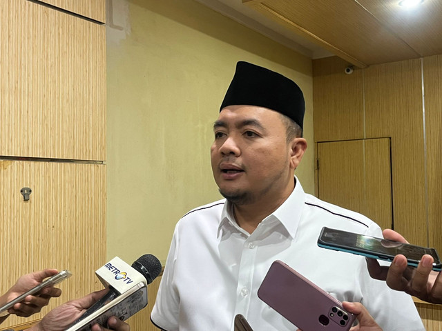 Ketua KPU Mochammad Afifuddin saat diwawancara di media center bawaslu, Jakarta Pusat, Rabu (8/5). Foto: Rayyan Farhansyah/kumparan