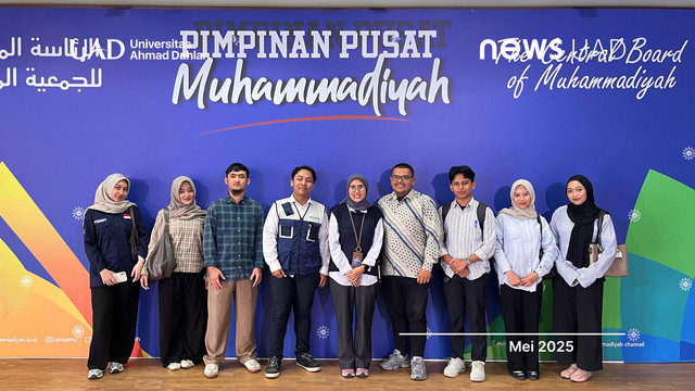 Para Mahasiswa Magang PBI Universitas Ahmad Dahlan (UAD) (Foto PBI UAD)