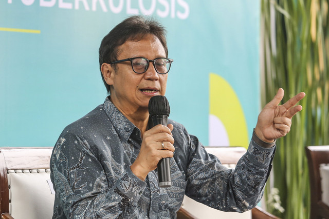 Menteri Kesehatan Budi Gunadi Sadikin, Jumat (9/5/2025). Foto: Asprilla Dwi Adha/ANTARA FOTO