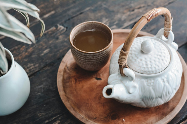 Ilustrasi teh rimpang. Foto: Pexels