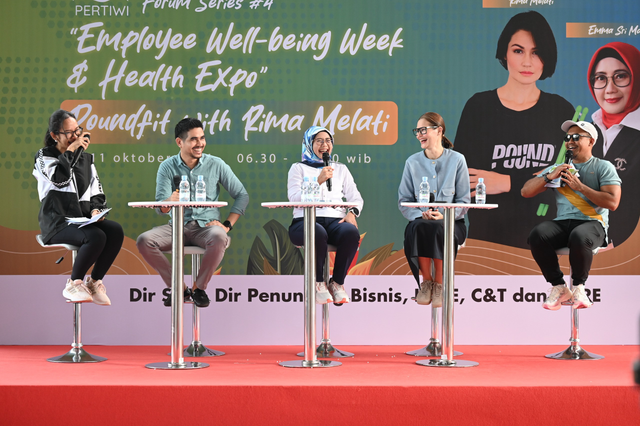 Perempuan Pertamina Tangguh Inspiratif Wibawa Integritas (PERTIWI) dalam menggelar program dalam menyiapkan pekerja perempuan yang siap menjadi pemimpin di masa depan. Foto: Dok. Pertamina