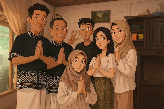 Sumber: Family Dellia Nur Safitri (image created with ChatGPT editing)