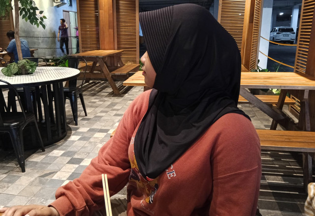 Puput, pelajar SMP di Surabaya. Foto: Masruroh/Basra