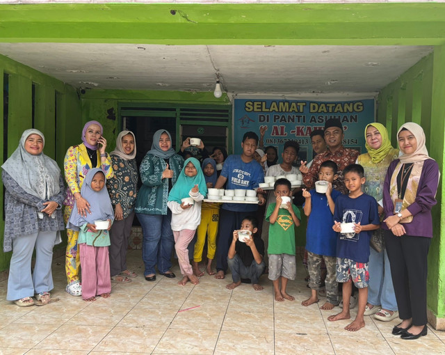 Dukung 13 Program Akselerasi Menteri Imipas LPP Palembang Berbagi Panti Asuhan