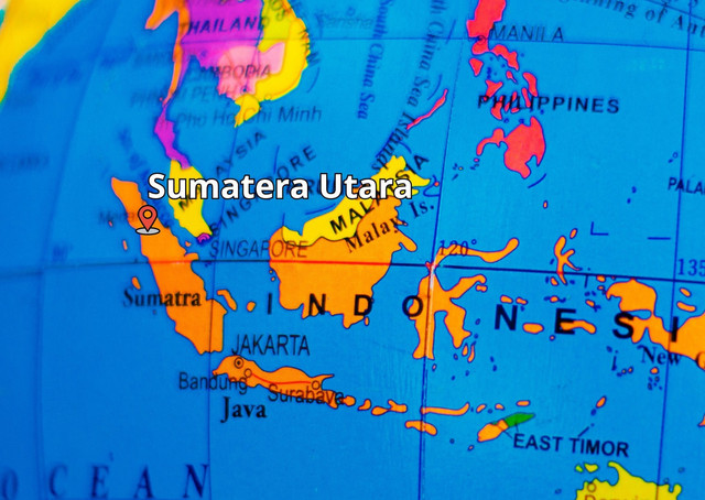 Ilustrasi Wilayah Sumatera Utara. Sumber: Foto Pribadi (Canva)