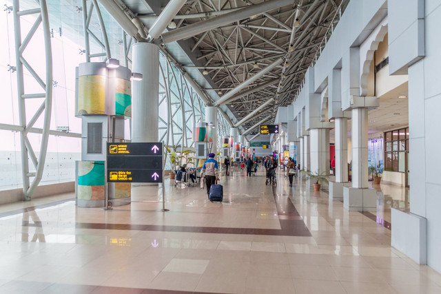 Ilustrasi Bandara Amritsar di India. Foto: Shutterstock